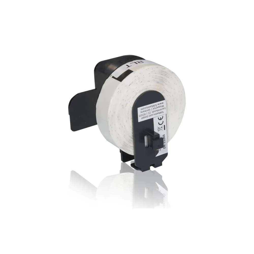 Kompatibel zu Brother DK-11203 Etikett, farblos