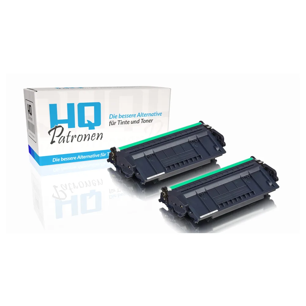 Sparset kompatibel zu HP CF 287 X / 87X enthält 2x Tonerkartusche