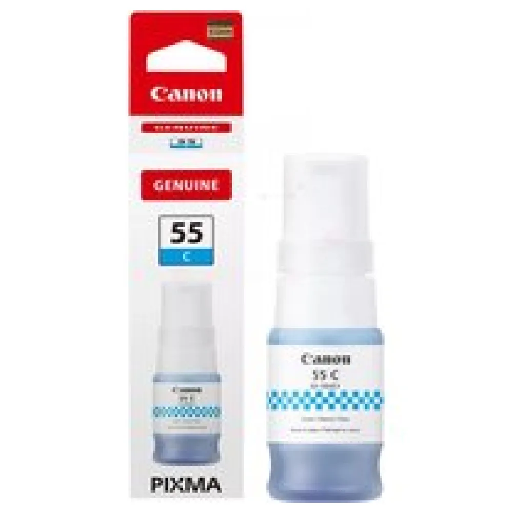 Original Canon 6289C001 / GI55C Tintenflasche cyan – Bild 2