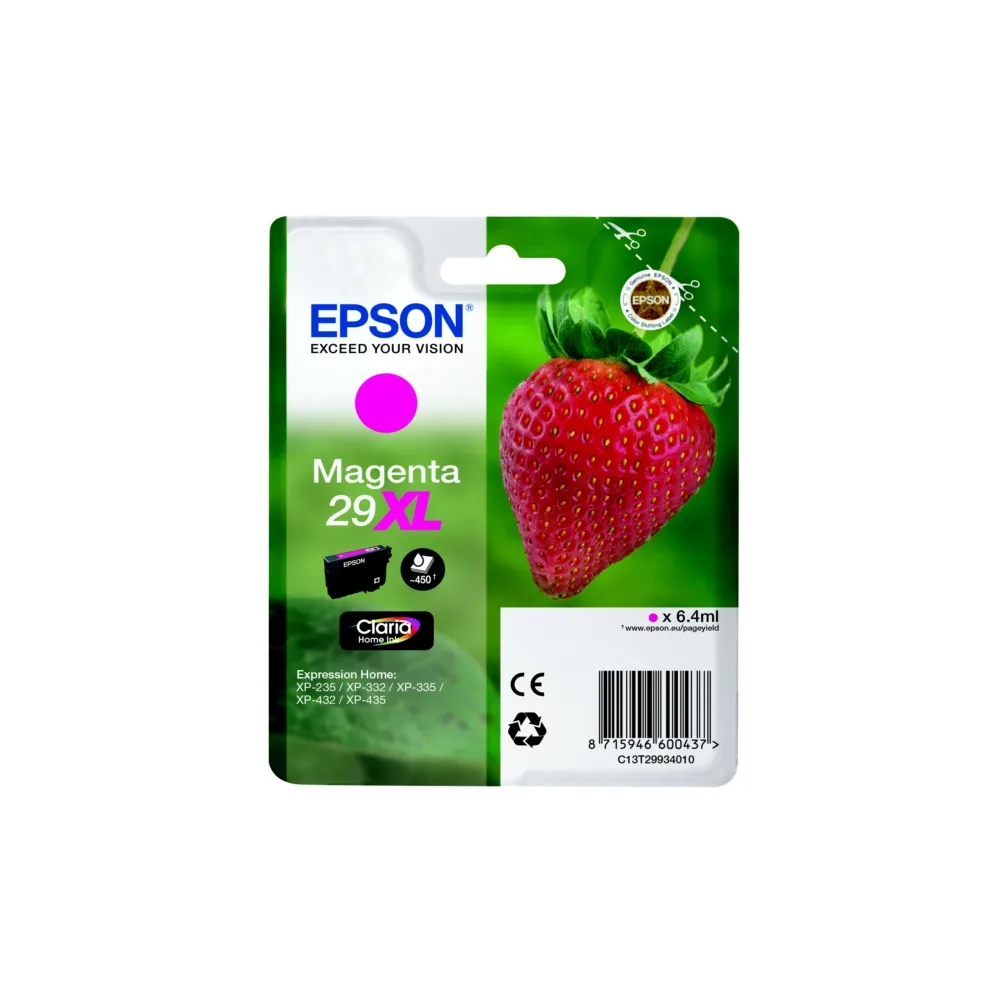 Original Epson C13T29934012 / 29XL Tintenpatrone magenta