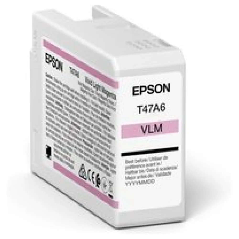 Original Epson C13T47A600 / T47A6 Tintenpatrone magenta hell – Bild 2