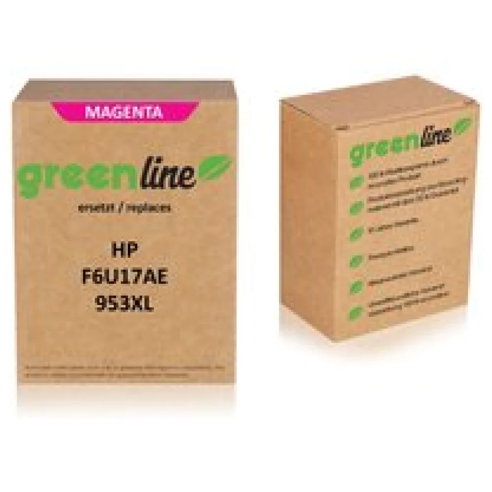 greenline ersetzt HP F6U17AE / 953XL Tintenpatrone, magenta – Bild 2