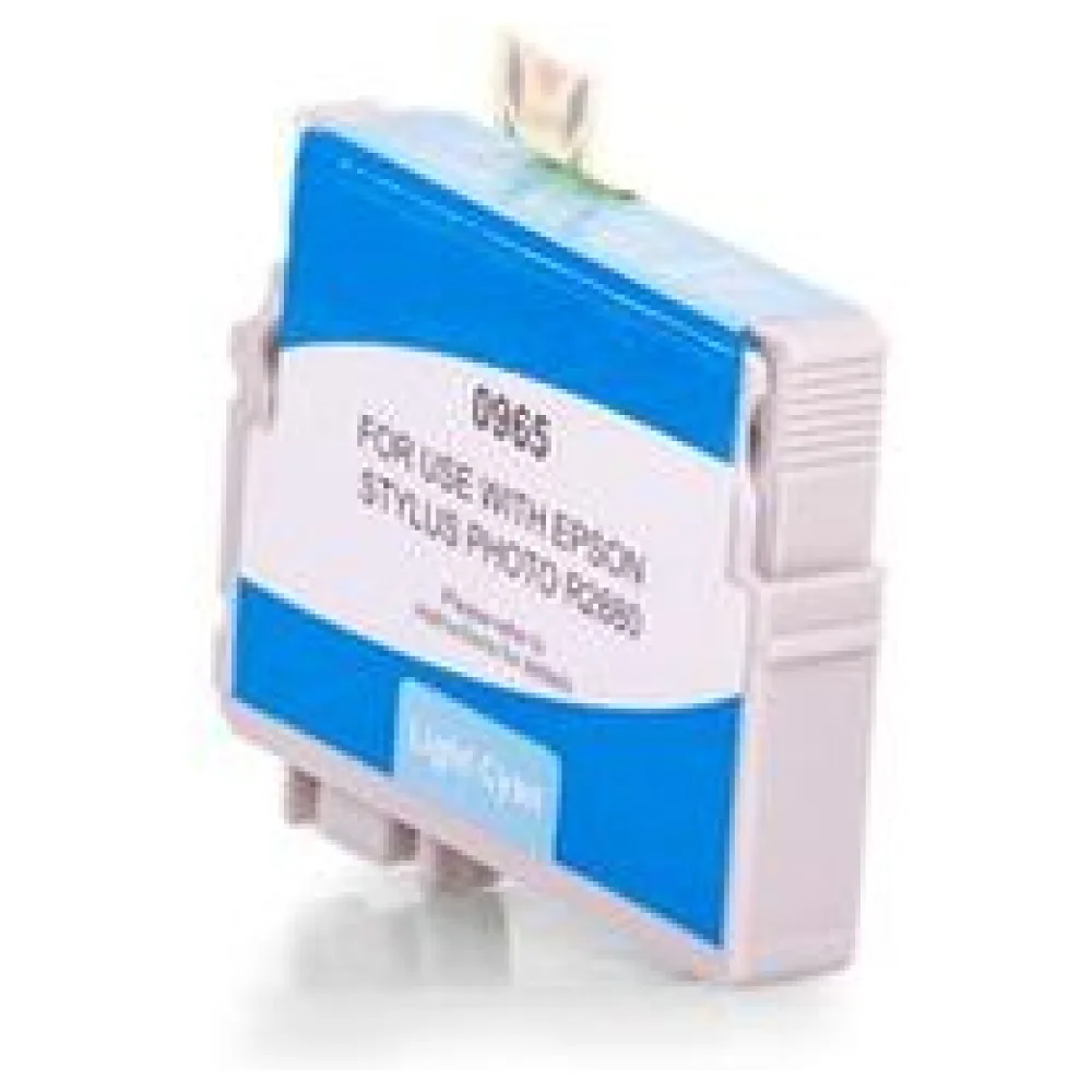 Kompatibel zu Epson C13T09654010 / T0965 Tintenpatrone, light cyan – Bild 2