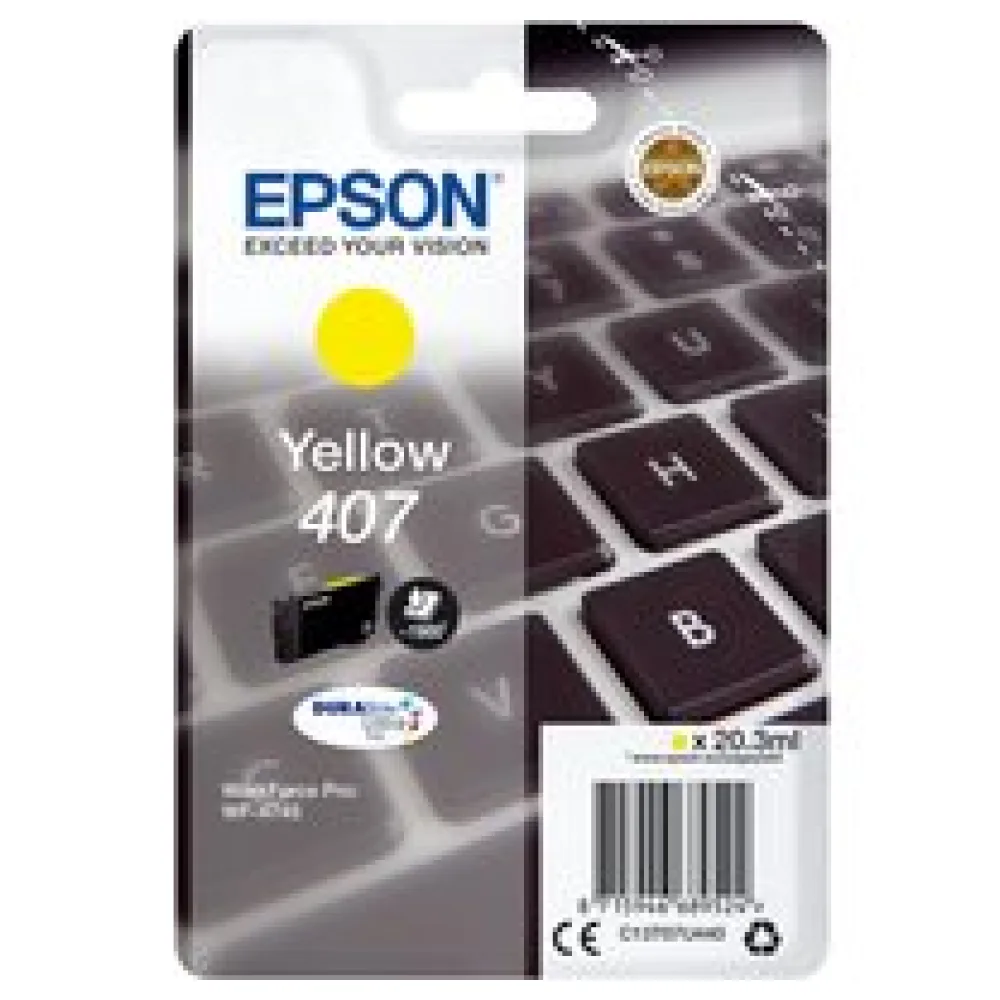 Original Epson C13T07U440 / 407 Tintenpatrone gelb – Bild 2