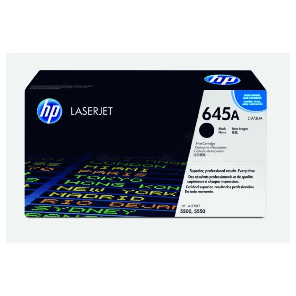 Original HP C9730A / 645A Toner schwarz