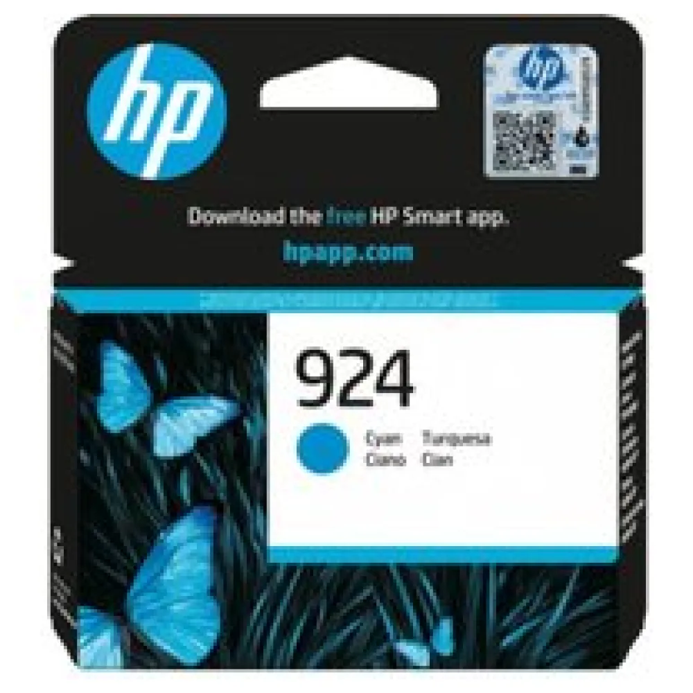 Original HP 4K0U3NE / 924 Tintenpatrone cyan – Bild 2