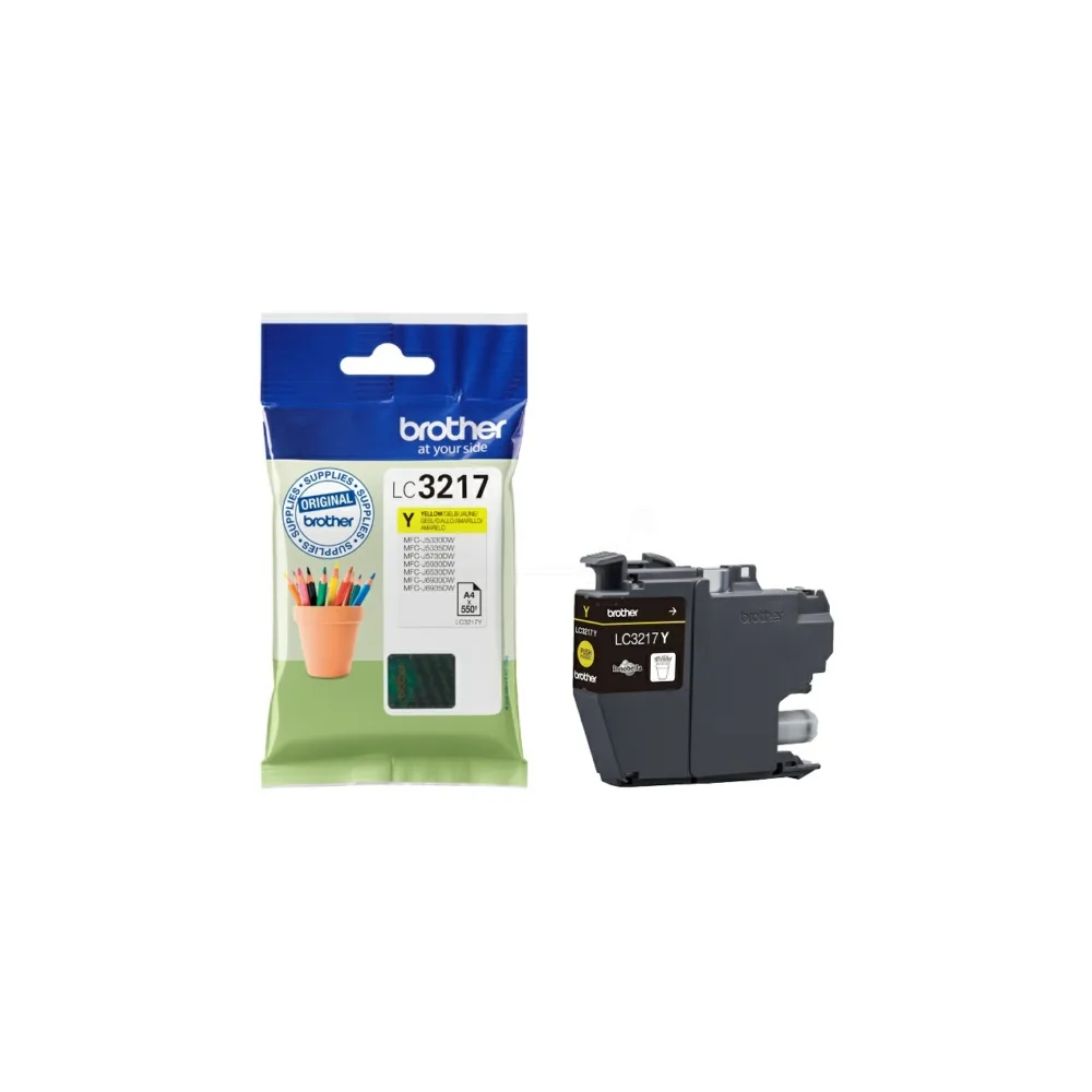 Original Brother LC3217Y Tintenpatrone gelb
