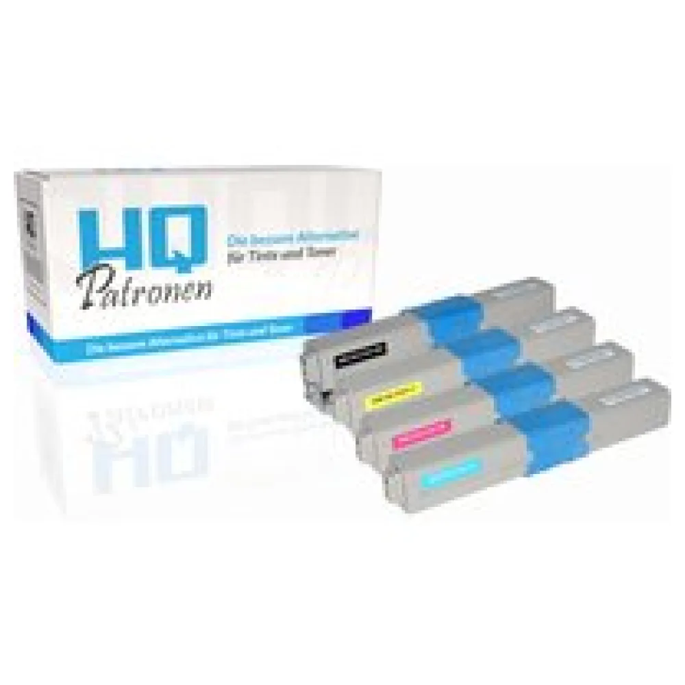 Multipack kompatibel zu OKI C301 / C321 enthält 4x Tonerkartusche – Bild 2
