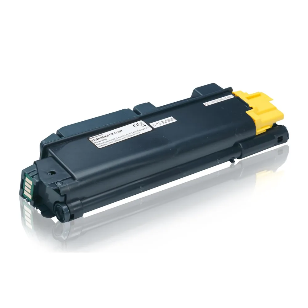 Kompatibel zu Kyocera 1T02NRANL0 / TK-5140Y Tonerkartusche, gelb