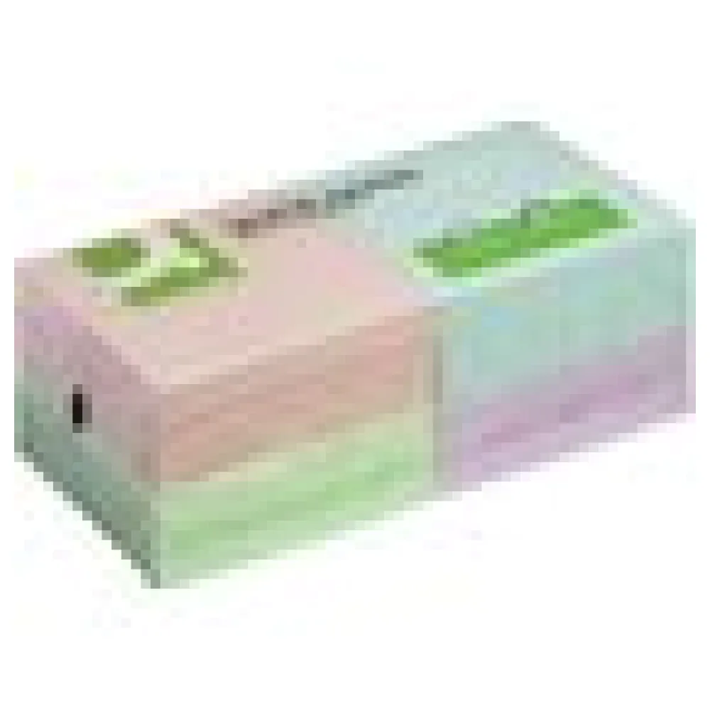 Q-CONNECT Haftnotizblock Quick Notes, 76x76mm, 1200 Blatt, pastellfarben – Bild 3