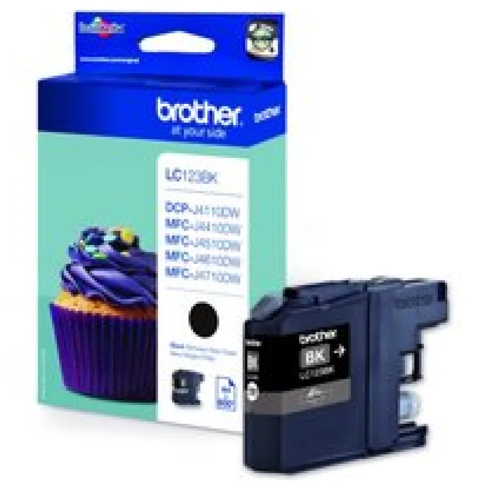 Original Brother LC123BK Tintenpatrone schwarz – Bild 2