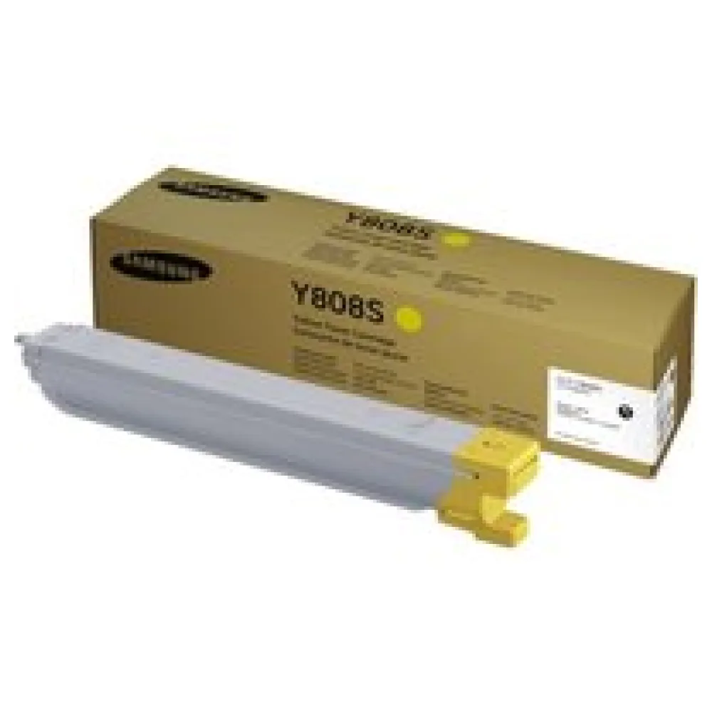 Original Samsung / HP SS735A / CLTY808S Toner gelb – Bild 2
