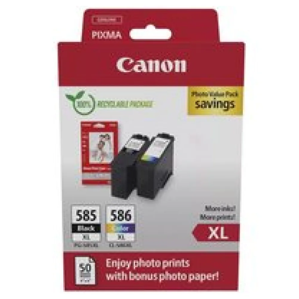 Original Canon 6204C005 / PG585XLCL586XL Tintenpatrone MultiPack – Bild 2