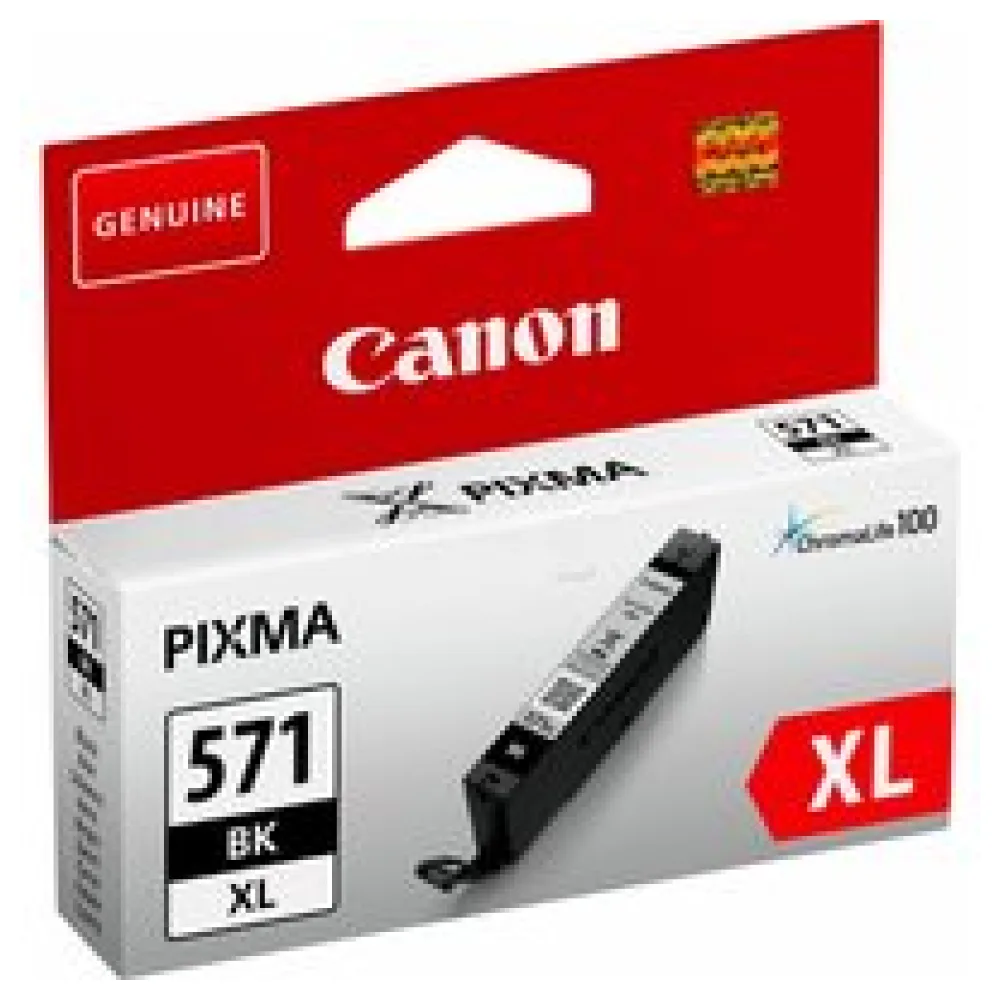 Original Canon 0331C001 / CLI571BKXL Tintenpatrone schwarz – Bild 2