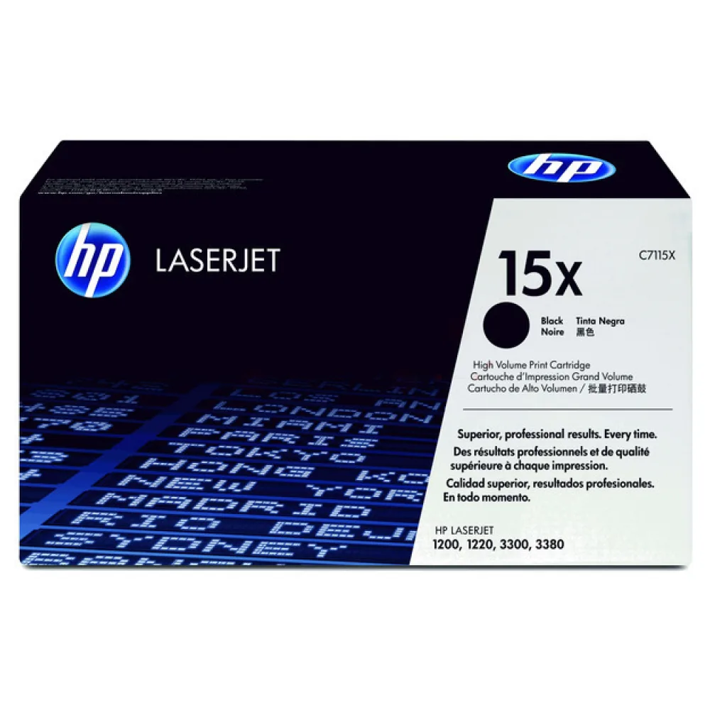 Original HP C7115X / 15X Toner schwarz