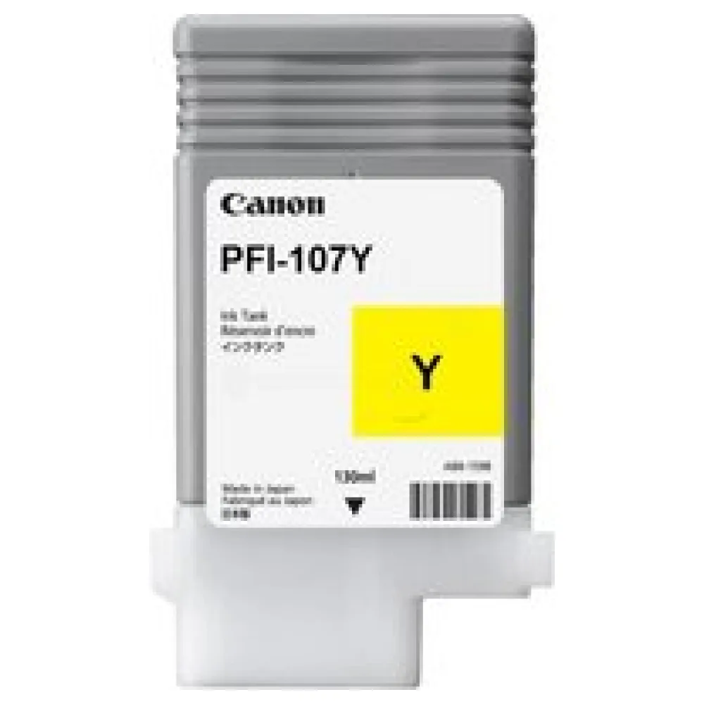 Original Canon 6708B001 / PFI107Y Tintenpatrone gelb – Bild 2