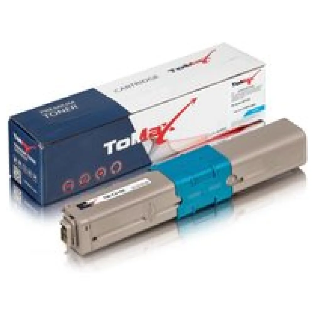 ToMax Premium ersetzt OKI 44469706 / C310 Toner, cyan – Bild 2