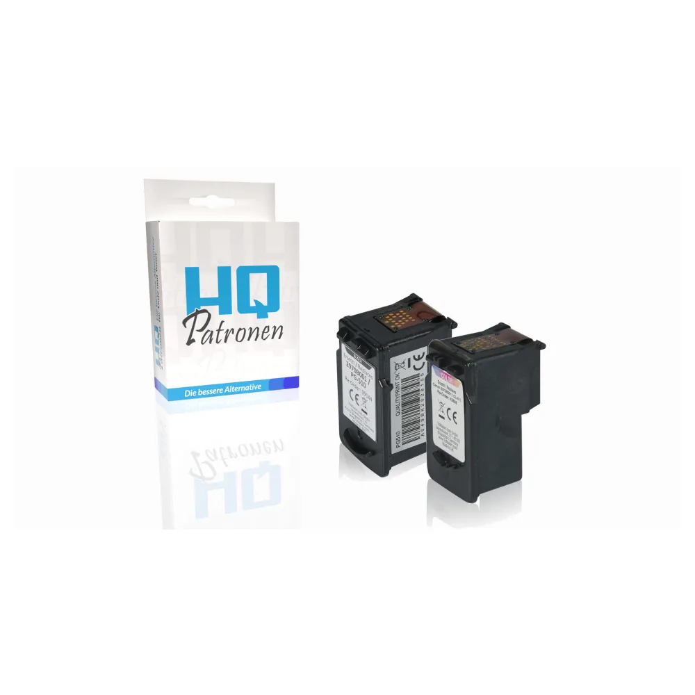 Multipack kompatibel zu Canon 2970B010 / PG-510+CL-511 enthält 2x Druckkopfpatrone