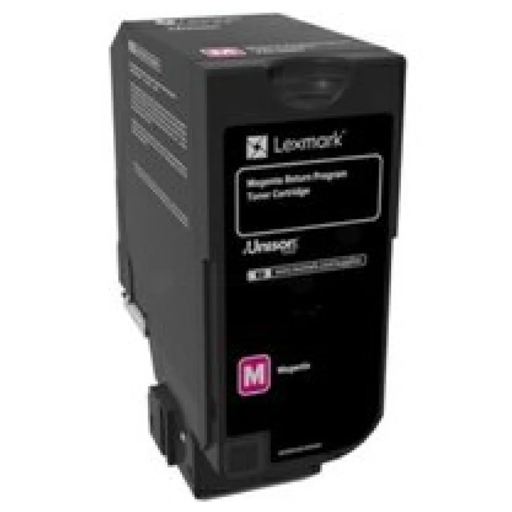 Original Lexmark 74C20M0 Toner magenta – Bild 2