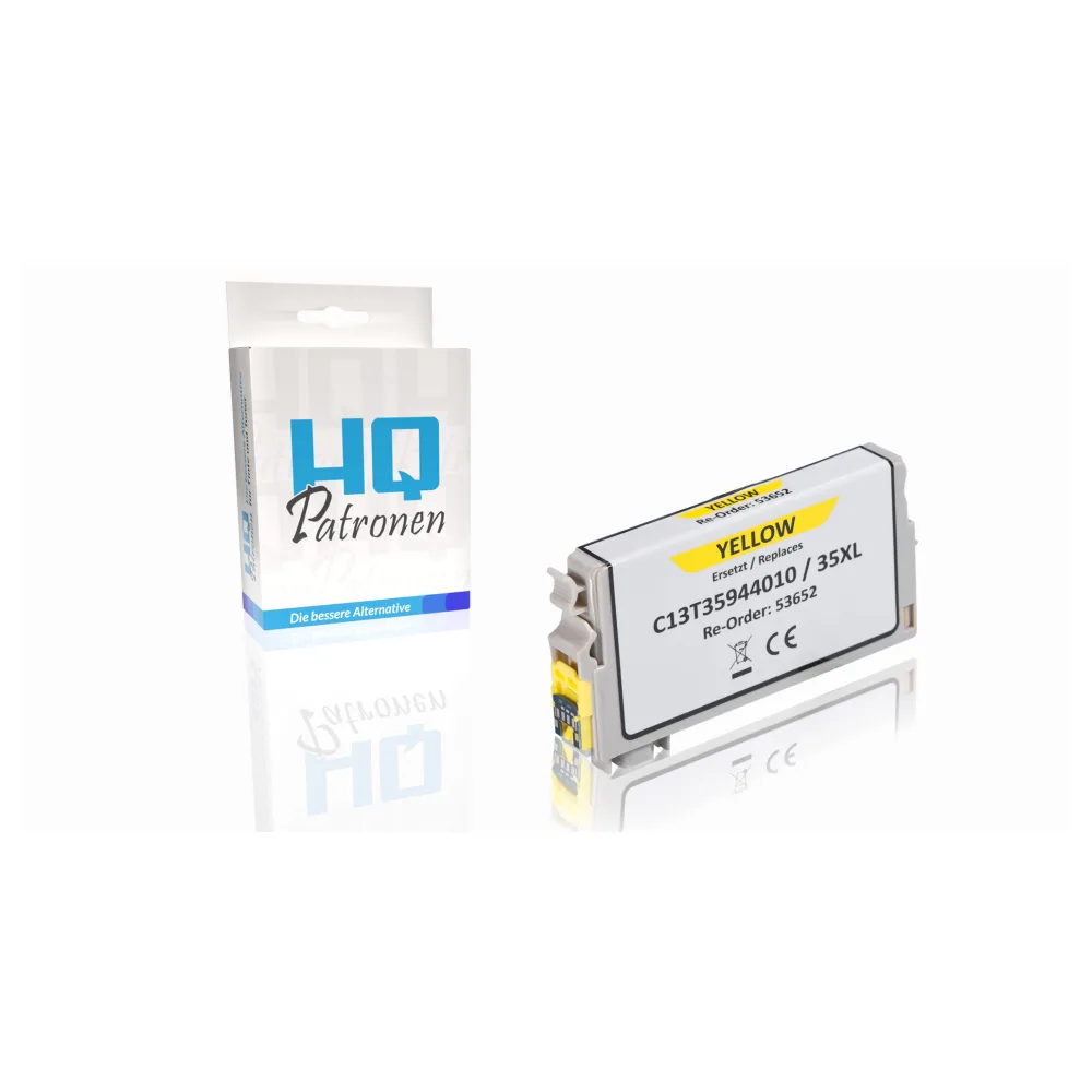 Kompatibel zu Epson C13T35944010 / 35XL Tintenpatrone, gelb