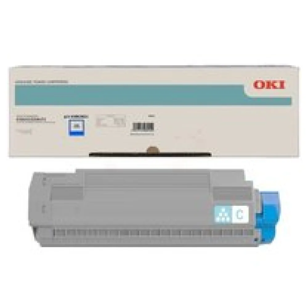 Original OKI 45862821 Toner cyan – Bild 2