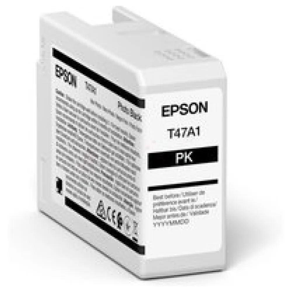 Original Epson C13T47A100 / T47A1 Tintenpatrone schwarz – Bild 2