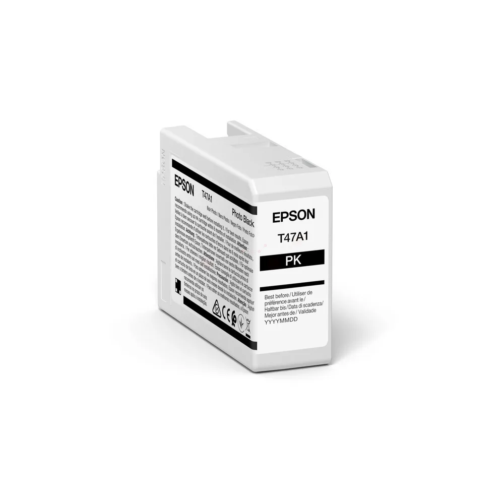 Original Epson C13T47A100 / T47A1 Tintenpatrone schwarz