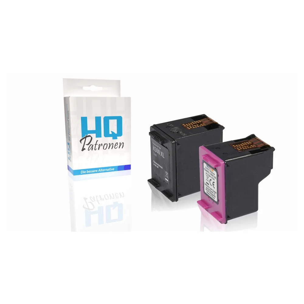 Multipack kompatibel zu HP CN637EE / 300XL enthält 2x Druckkopfpatrone