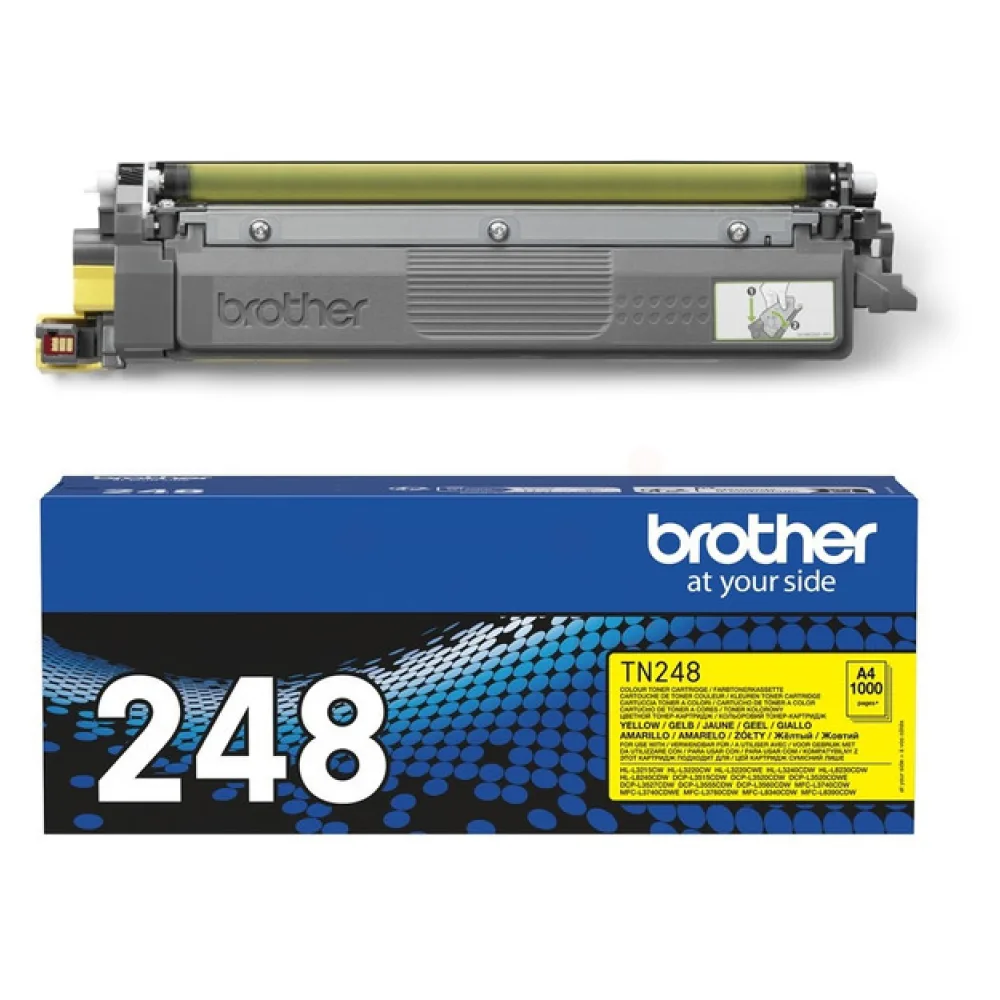 Original Brother TN248Y Toner gelb