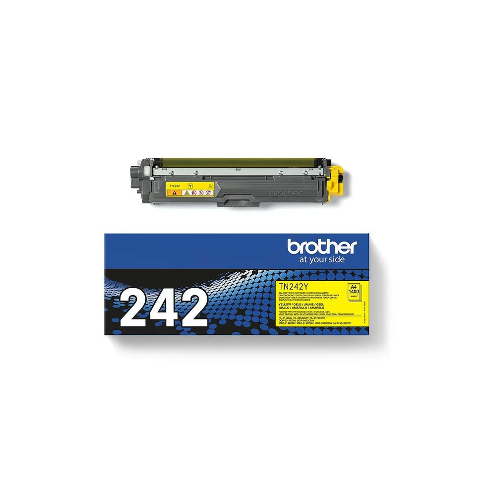 Original Brother TN242Y Toner gelb