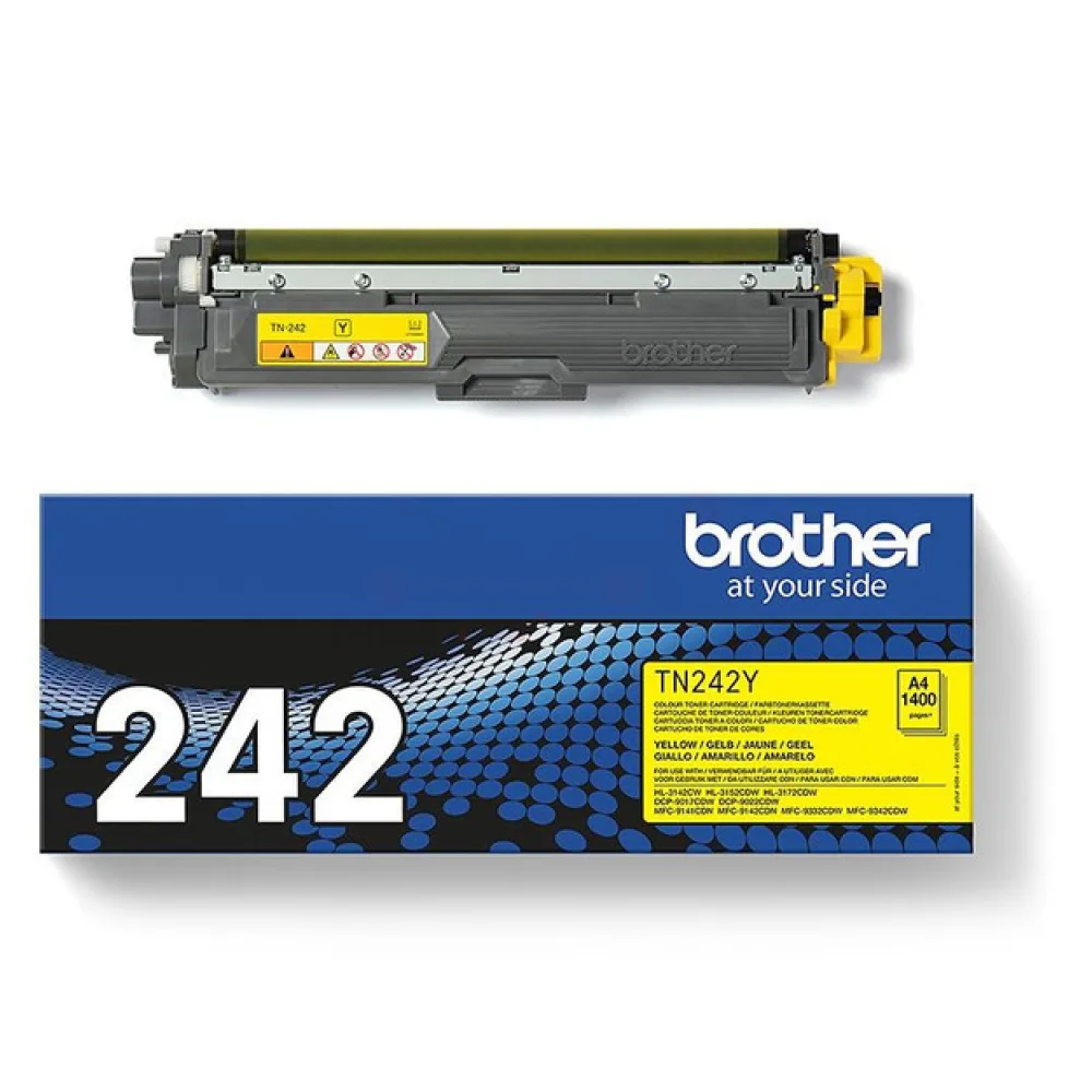 Original Brother TN242Y Toner gelb