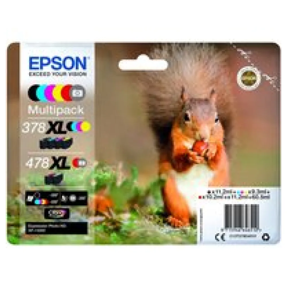 Original Epson C13T379D4010 / 378XL478XL Tintenpatrone Multipack – Bild 2
