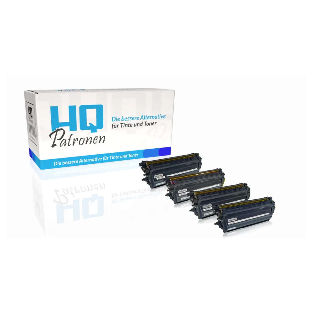 Multipack kompatibel zu HP CF460X / 656X enthält 4x Tonerkartusche