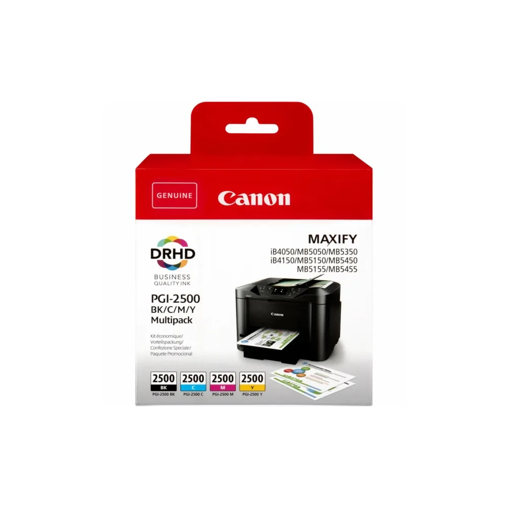 Original Canon 9290B006 / PGI2500BKCMY Tintenpatrone Multipack