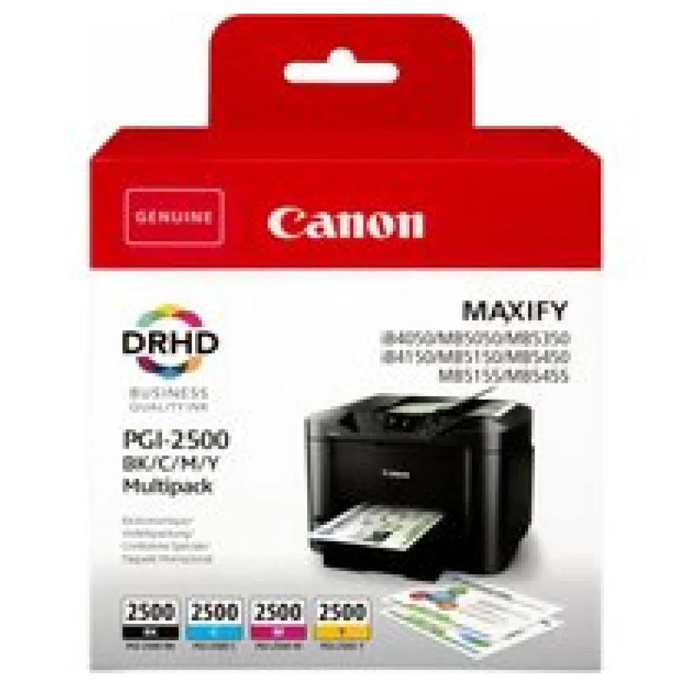 Original Canon 9290B006 / PGI2500BKCMY Tintenpatrone Multipack – Bild 2