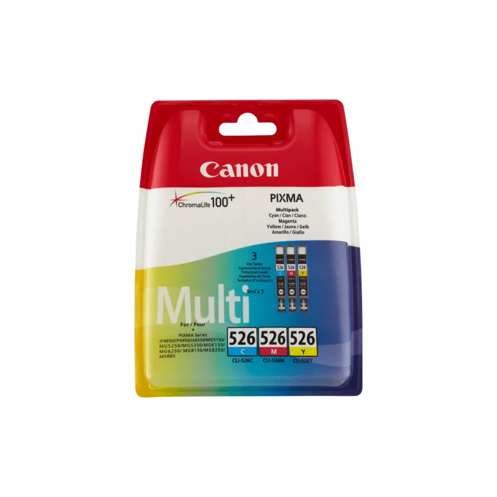 Original Canon 4541B018 / CLI526 Tintenpatrone Multipack
