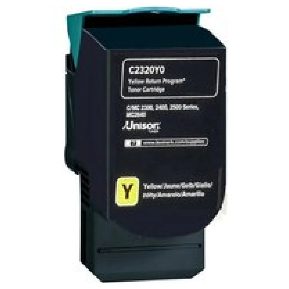 Original Lexmark C232HY0 Toner gelb – Bild 2