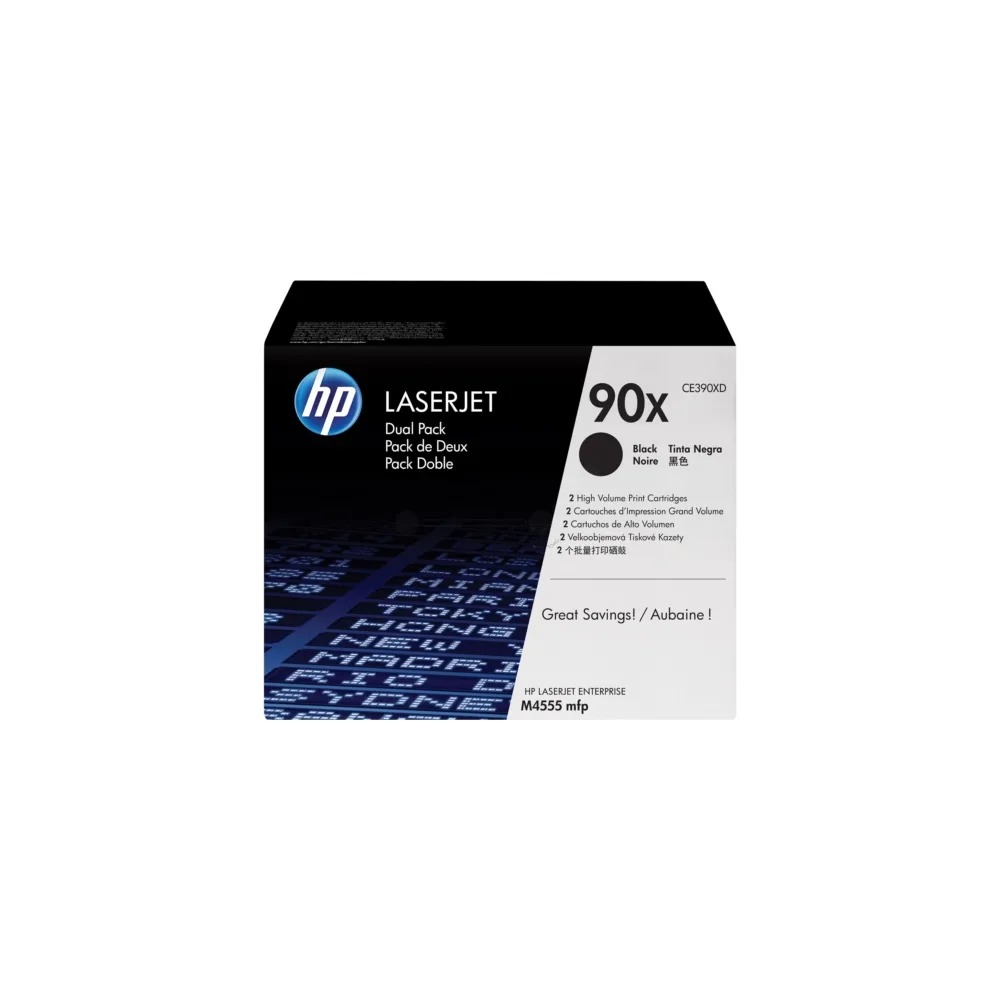 Original HP CE390XD / 90X Toner schwarz
