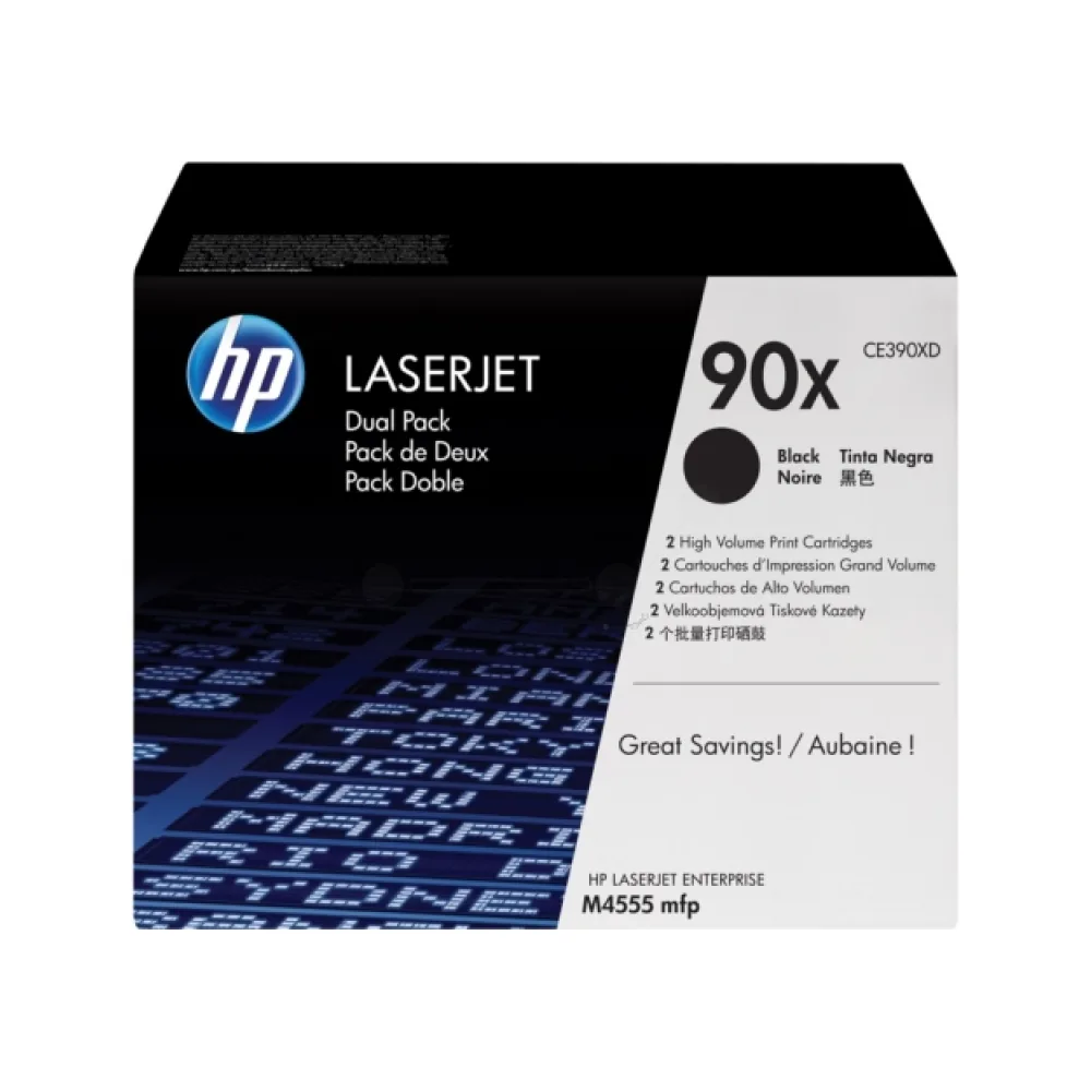 Original HP CE390XD / 90X Toner schwarz