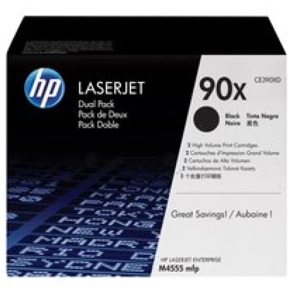 Original HP CE390XD / 90X Toner schwarz – Bild 2