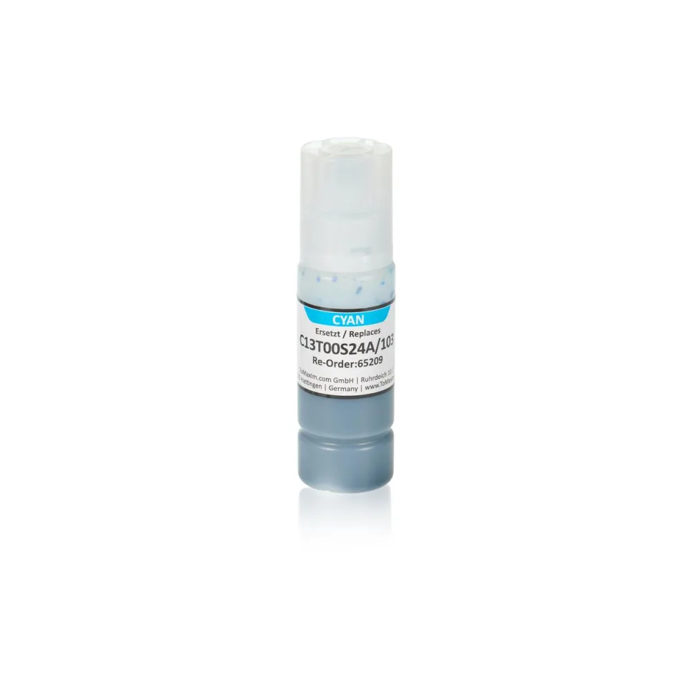 Kompatibel zu Epson C 13 T 00S24A / 103 Tintenpatrone, cyan