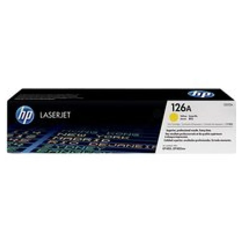 Original HP CE312A / 126A Toner gelb – Bild 2
