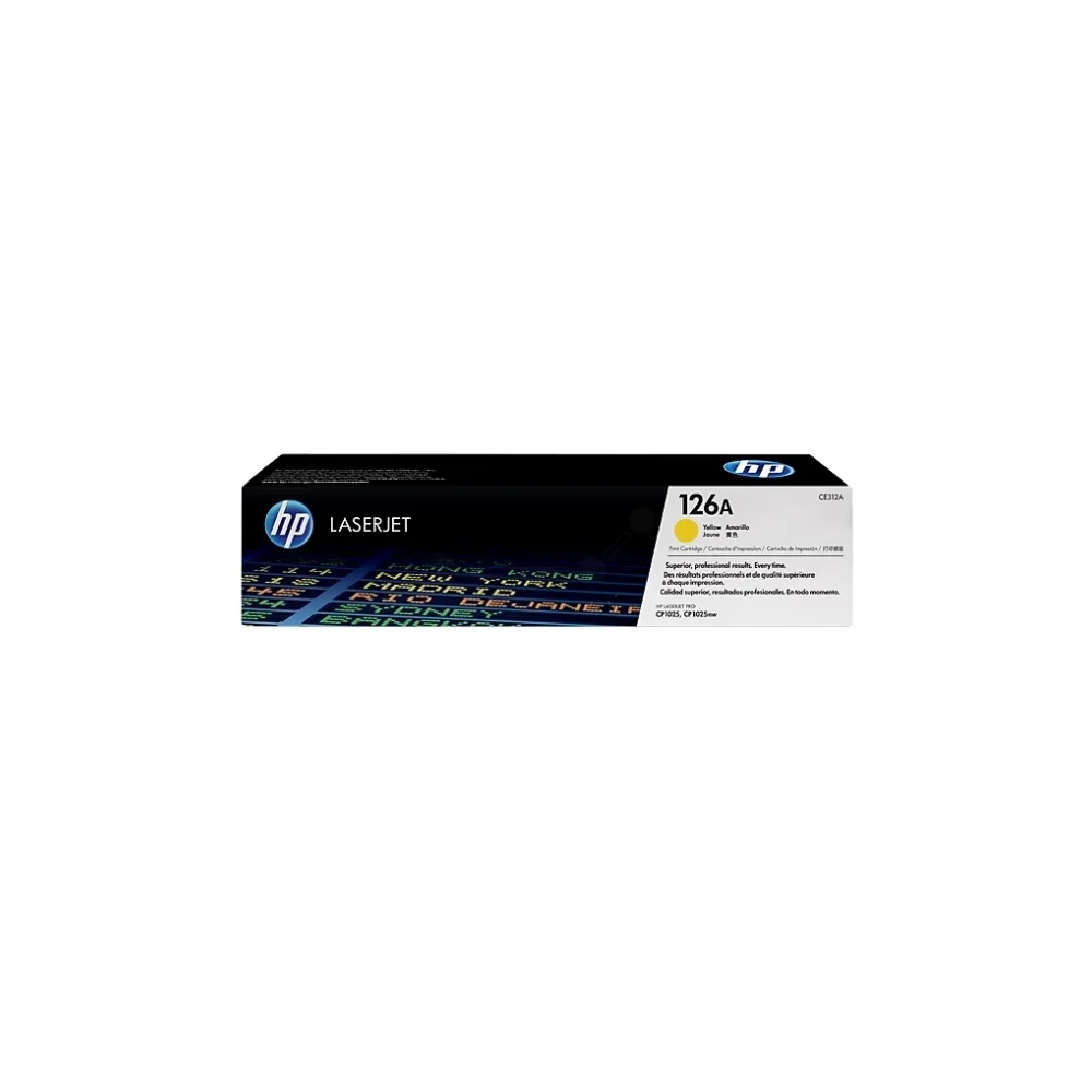Original HP CE312A / 126A Toner gelb