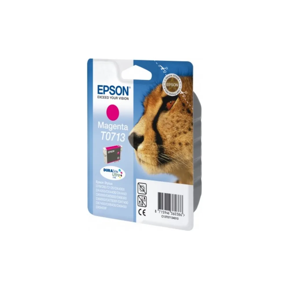Original Epson C13T07134022 / T0713 Tintenpatrone magenta