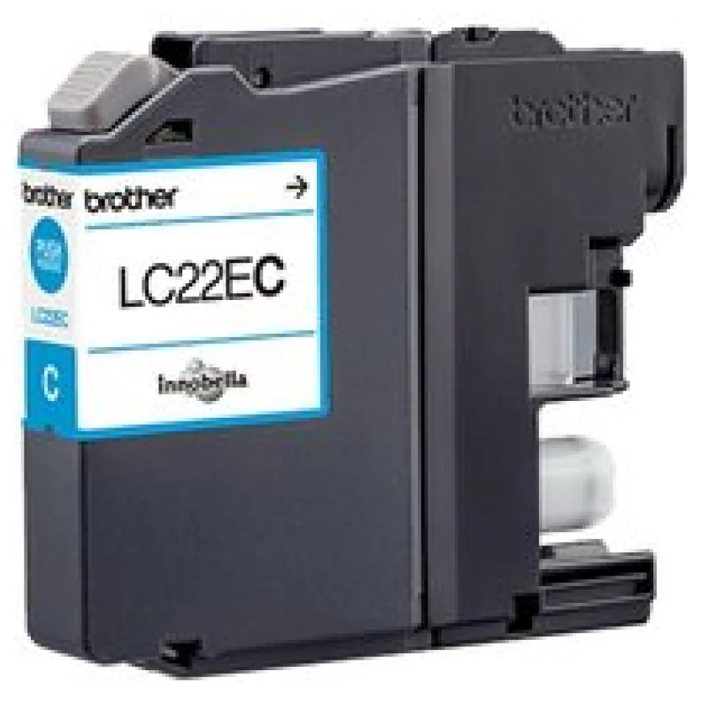 Original Brother LC22EC Tintenpatrone cyan – Bild 2