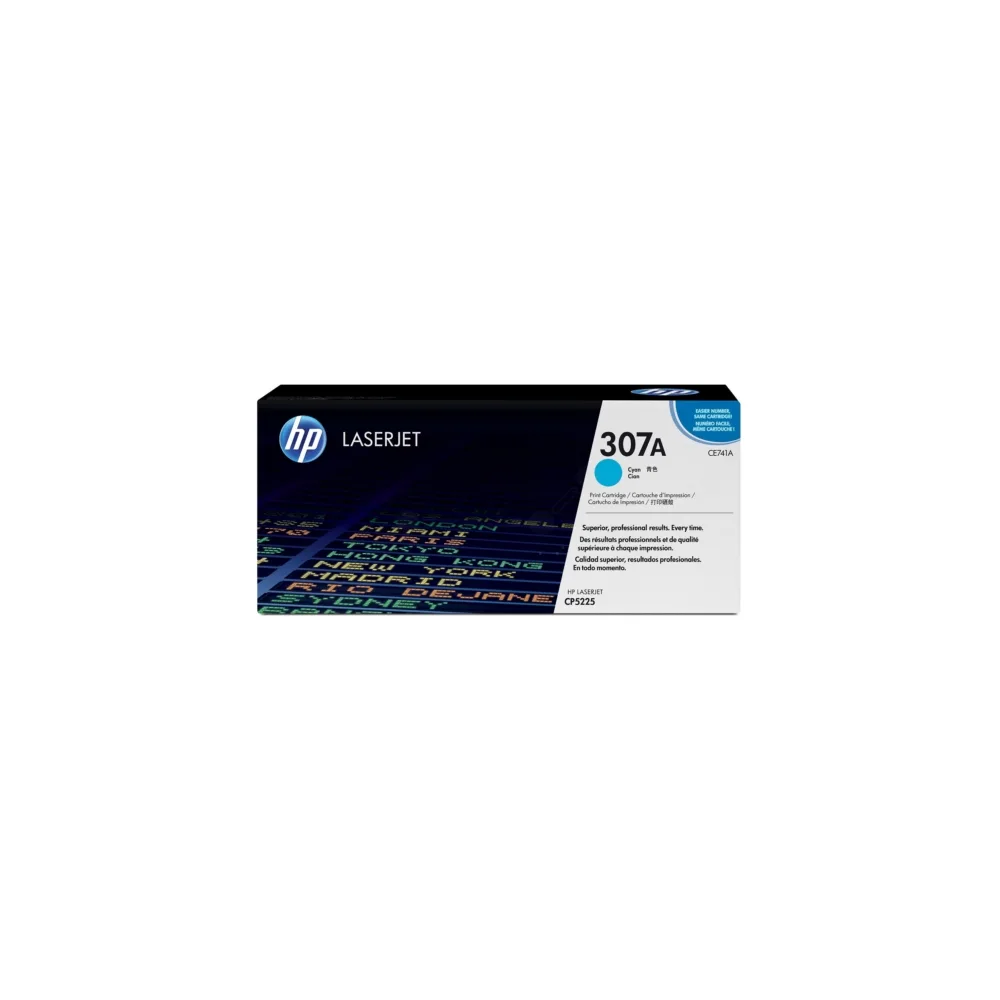 Original HP CE741A / 307A Toner cyan