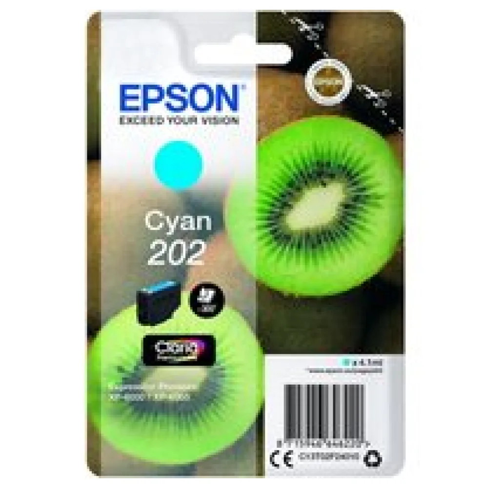 Original Epson C13T02F24020 / 202 Tintenpatrone cyan – Bild 2