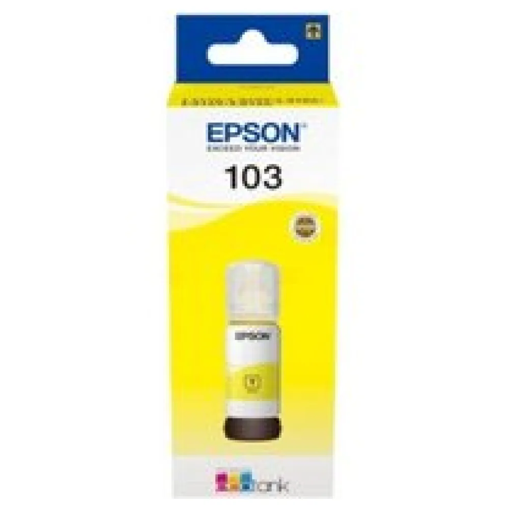 Original Epson C13T00S44A / 103 Tintenflasche gelb – Bild 2