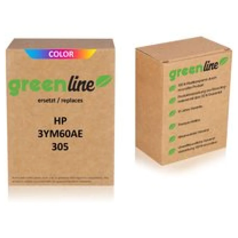 greenline ersetzt HP 3YM60AE / 305 XL Druckkopfpatrone, color – Bild 2