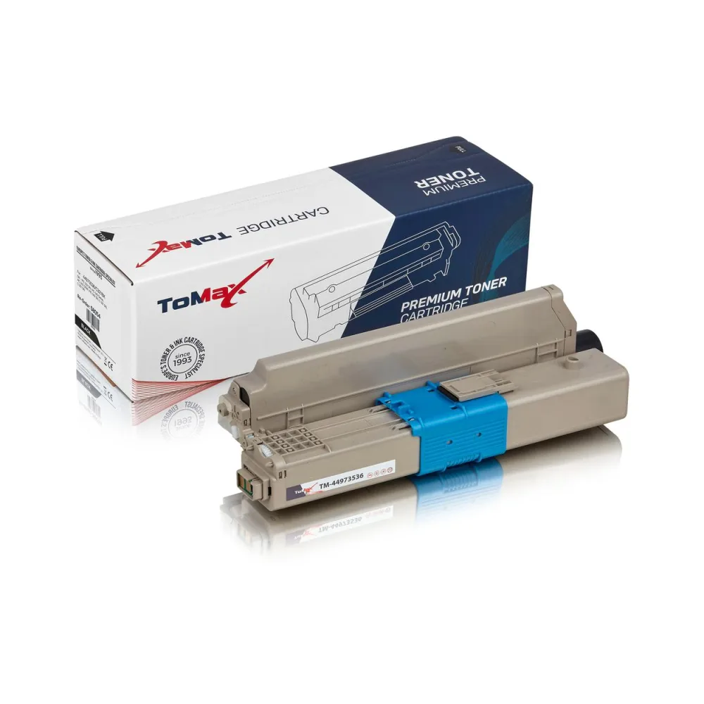 ToMax Premium ersetzt OKI 44973536 / C301 Toner, schwarz